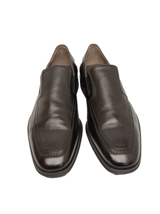 New! Bruno Magli RAGING LEATHER SLIP-ON BLACK LEATHER Loafer Size 9 M DD543 main image 5